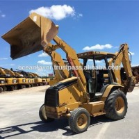 Caterpillar used cheap Caterpillar 420D backhoe loader from USA